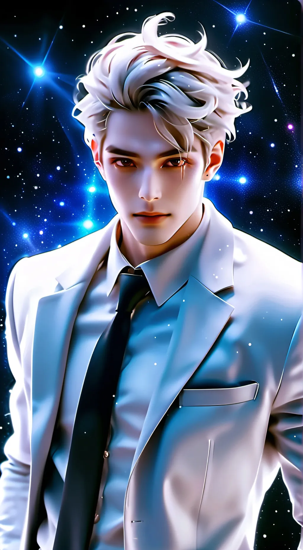 ai character: Stell background