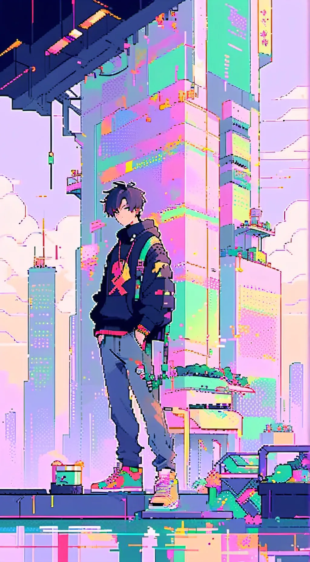 ai character: henry  background