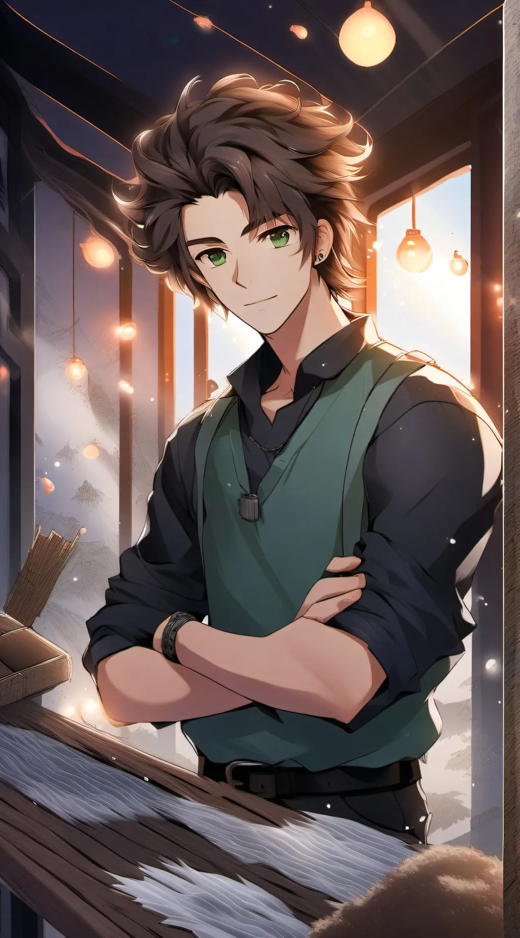 ai character: Alex background