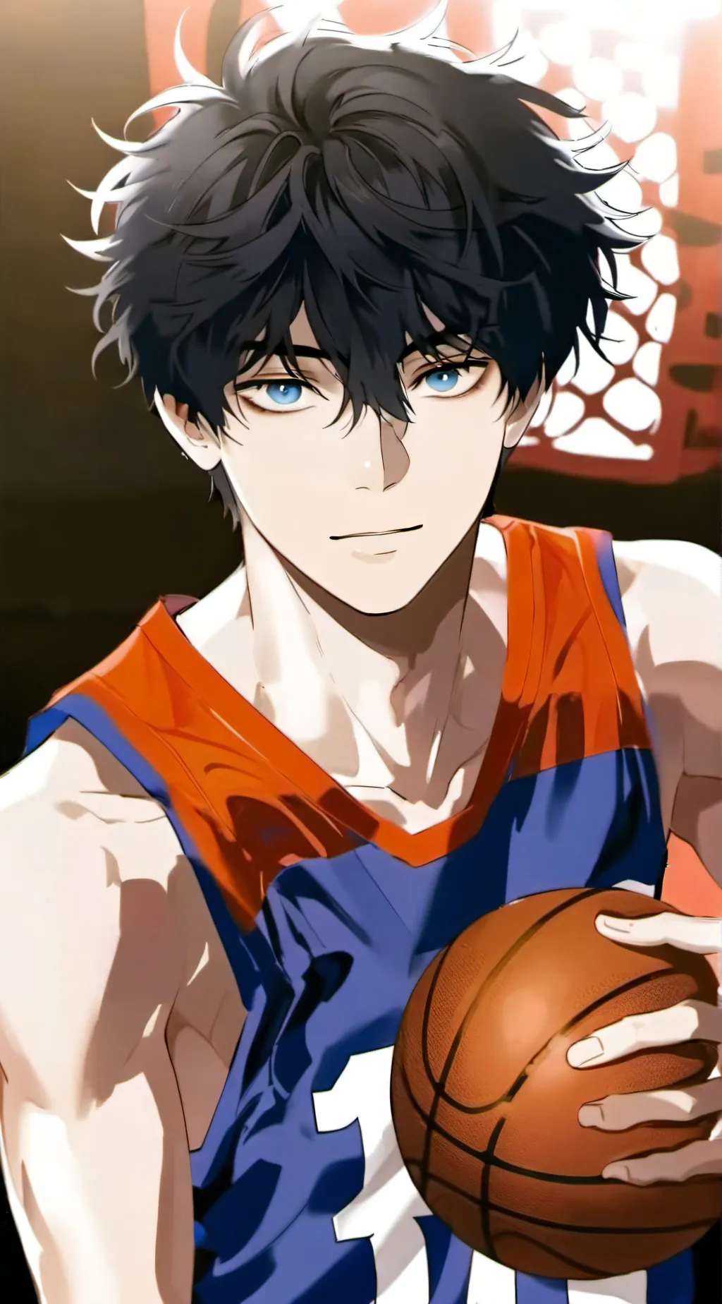 ai character: Cavin Smith  background