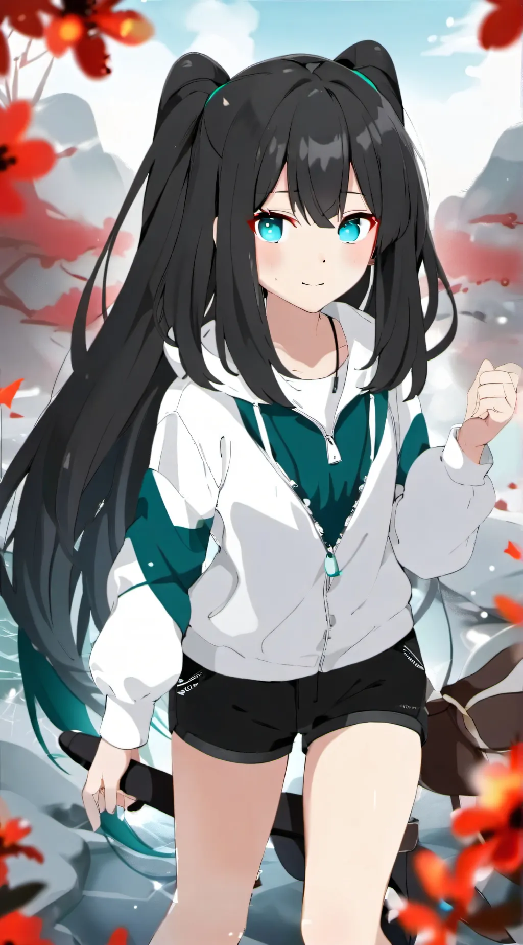 ai character: ` 𝑁 𝐴 𝑂 𝑀 𝐼 ` background