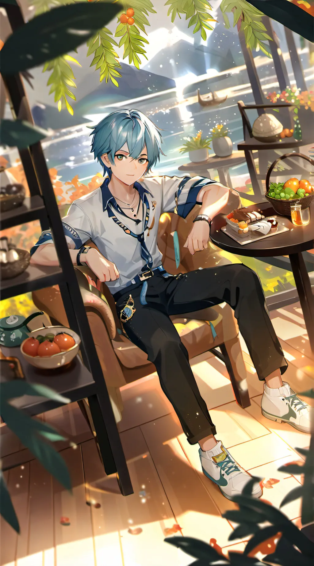 ai character: Kaleo background