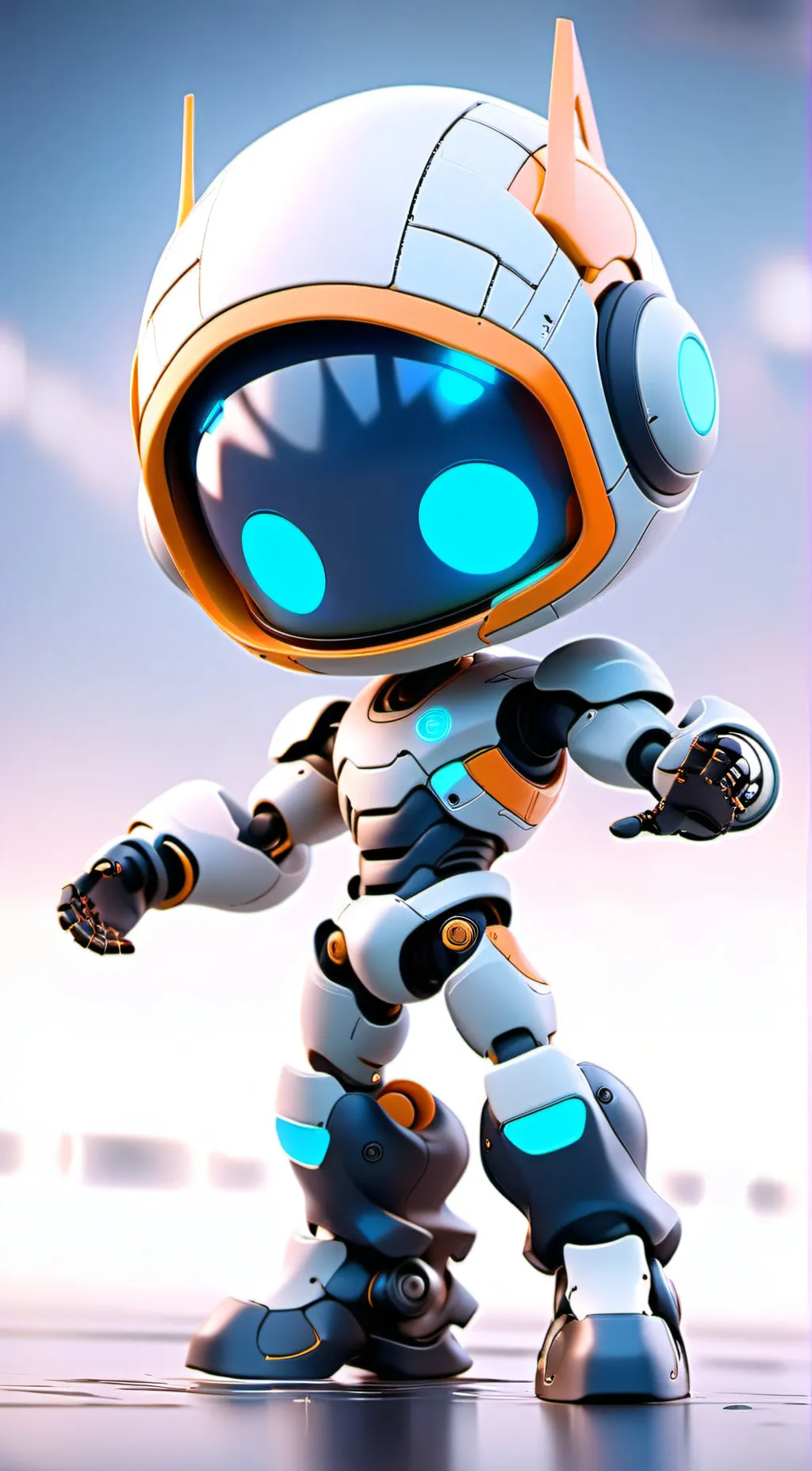 ai character: ASTRO BOT background