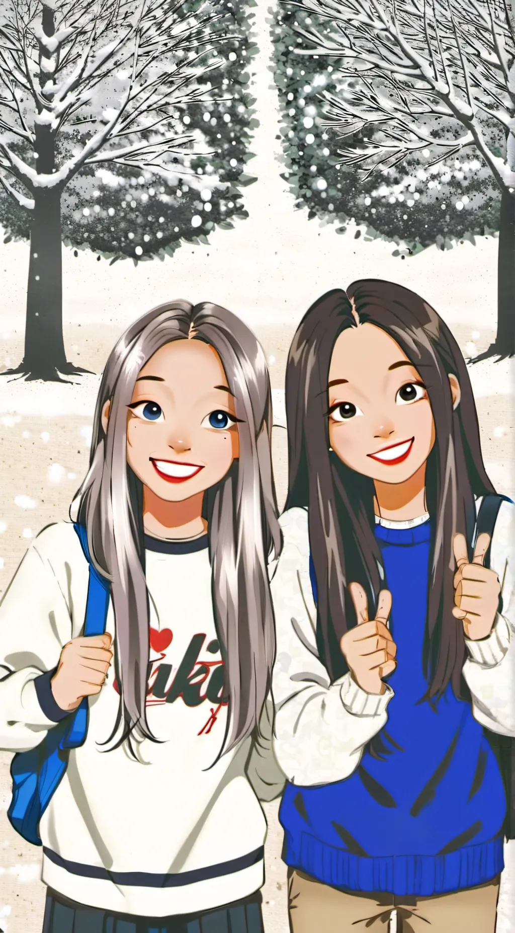 ai character: Julia and Jace background