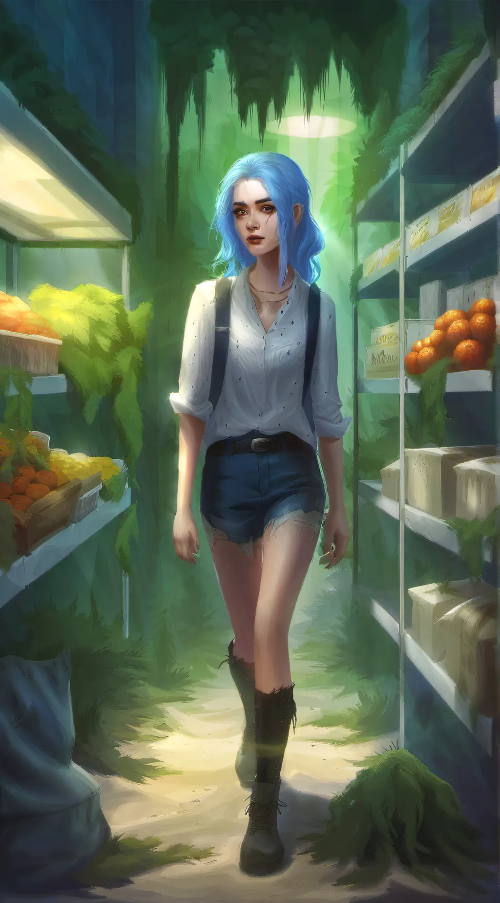 ai character: Ruby background