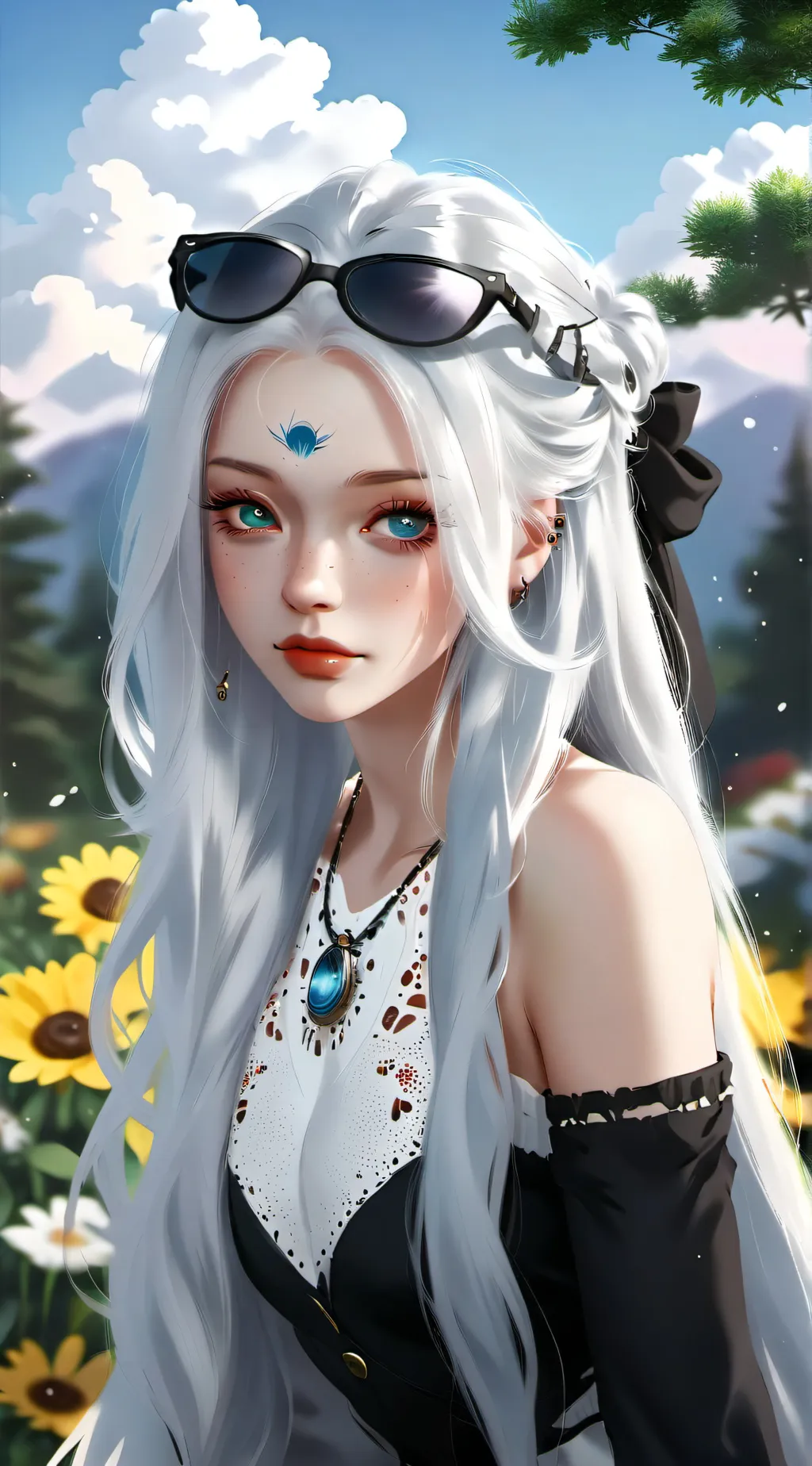 ai character: Lea background