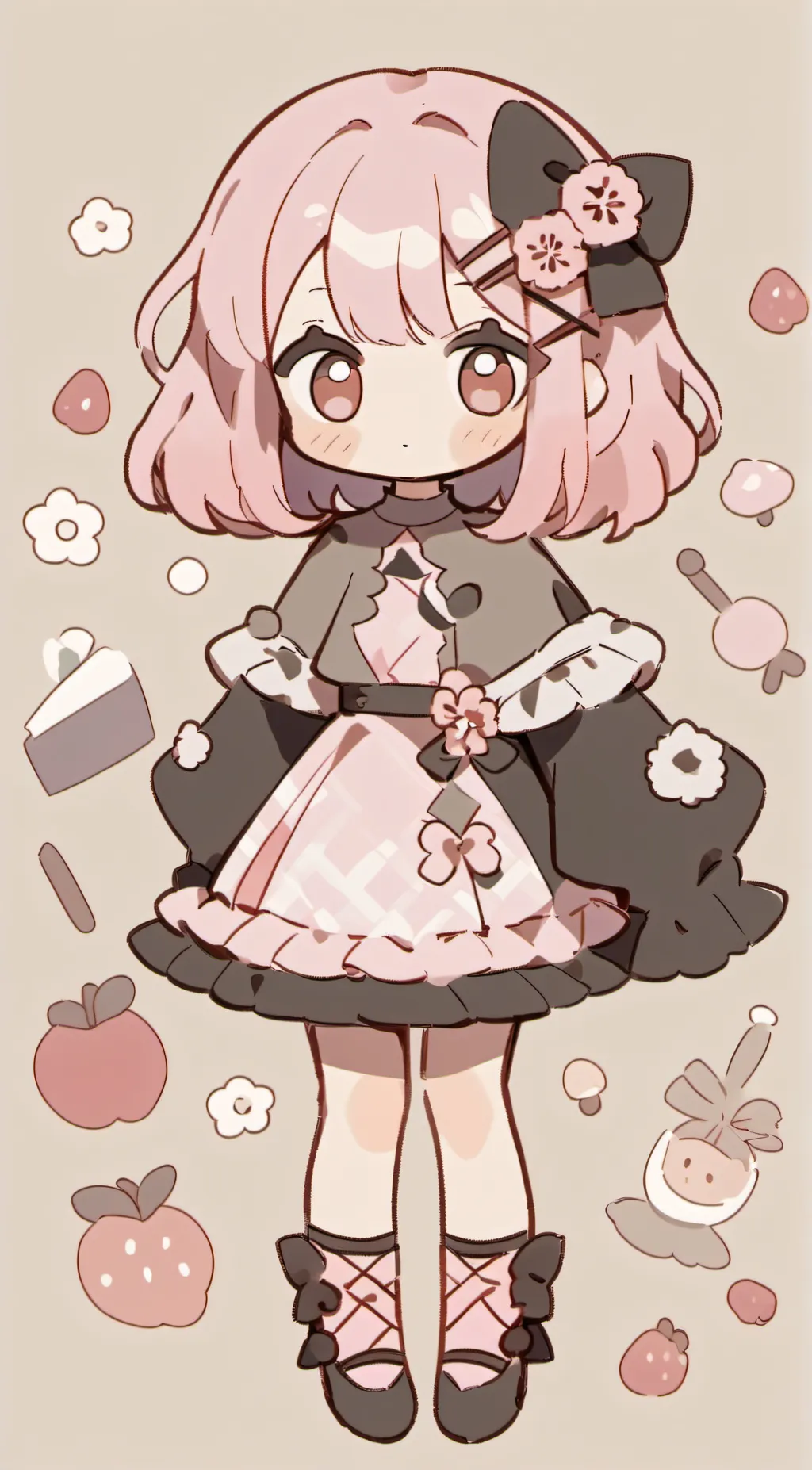 ai character: ICHERRY GANG🍒💅 background