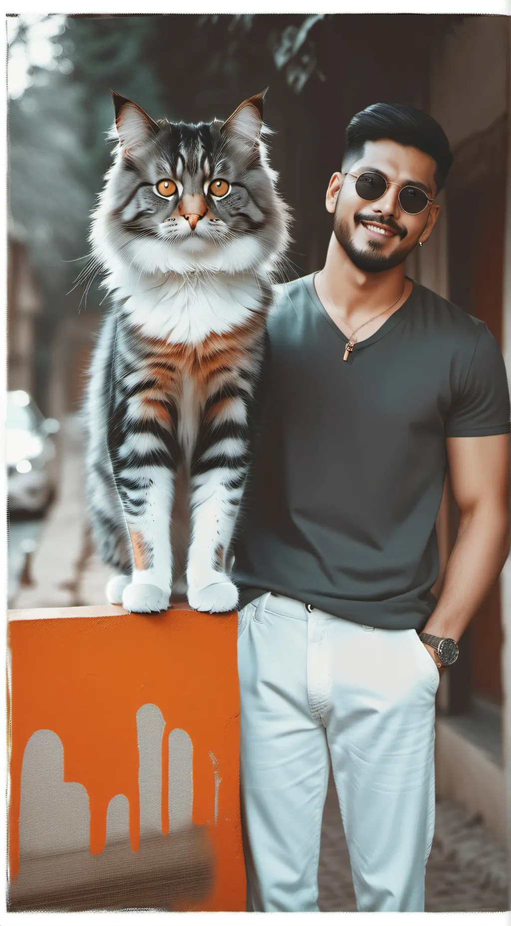 ai character: Gabriel Markell background