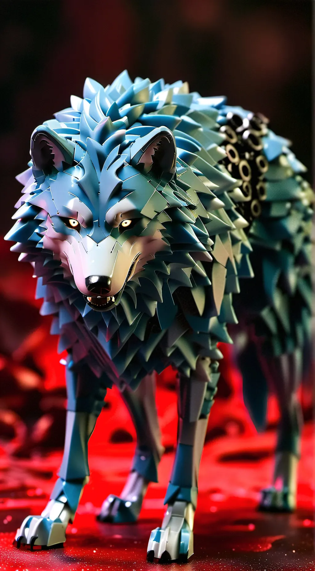 ai character: legoshi background