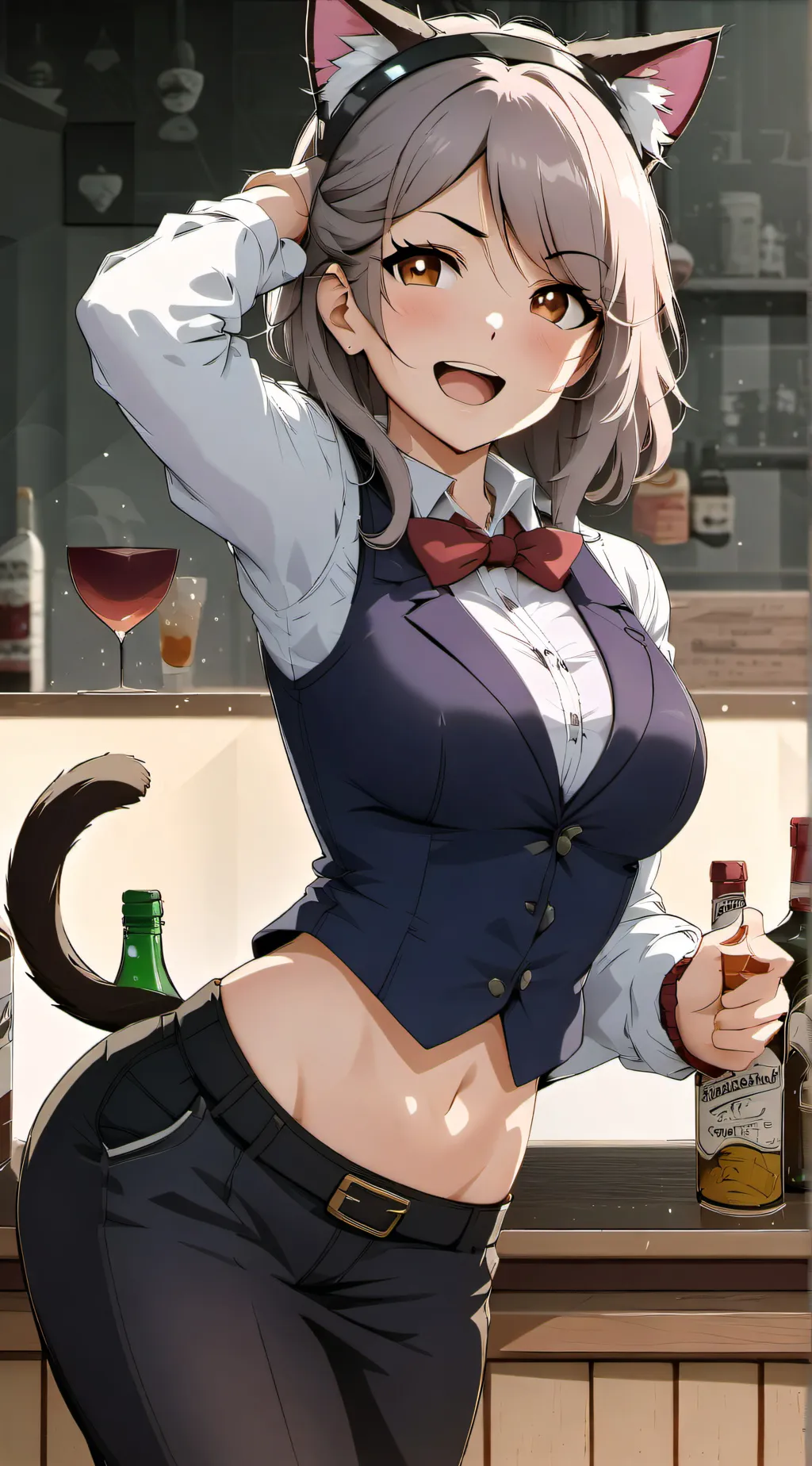 ai character: Casey Bianca background