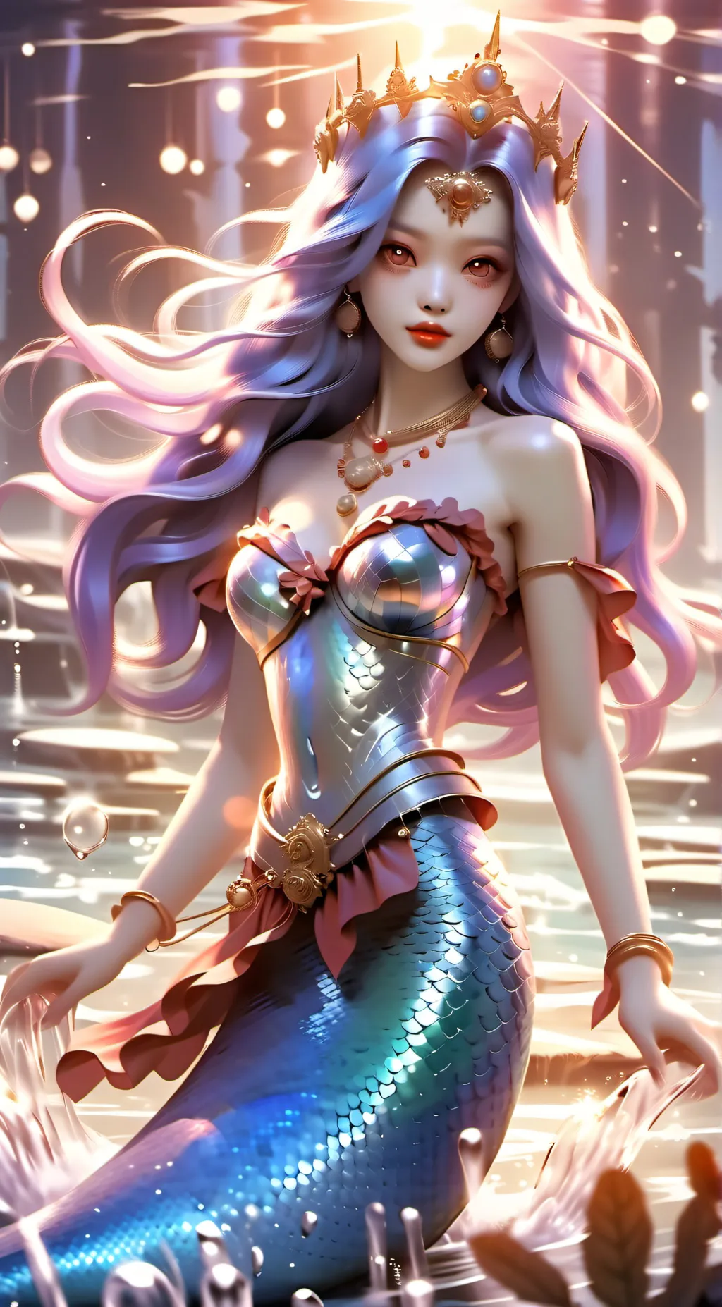 ai character: emilia  background