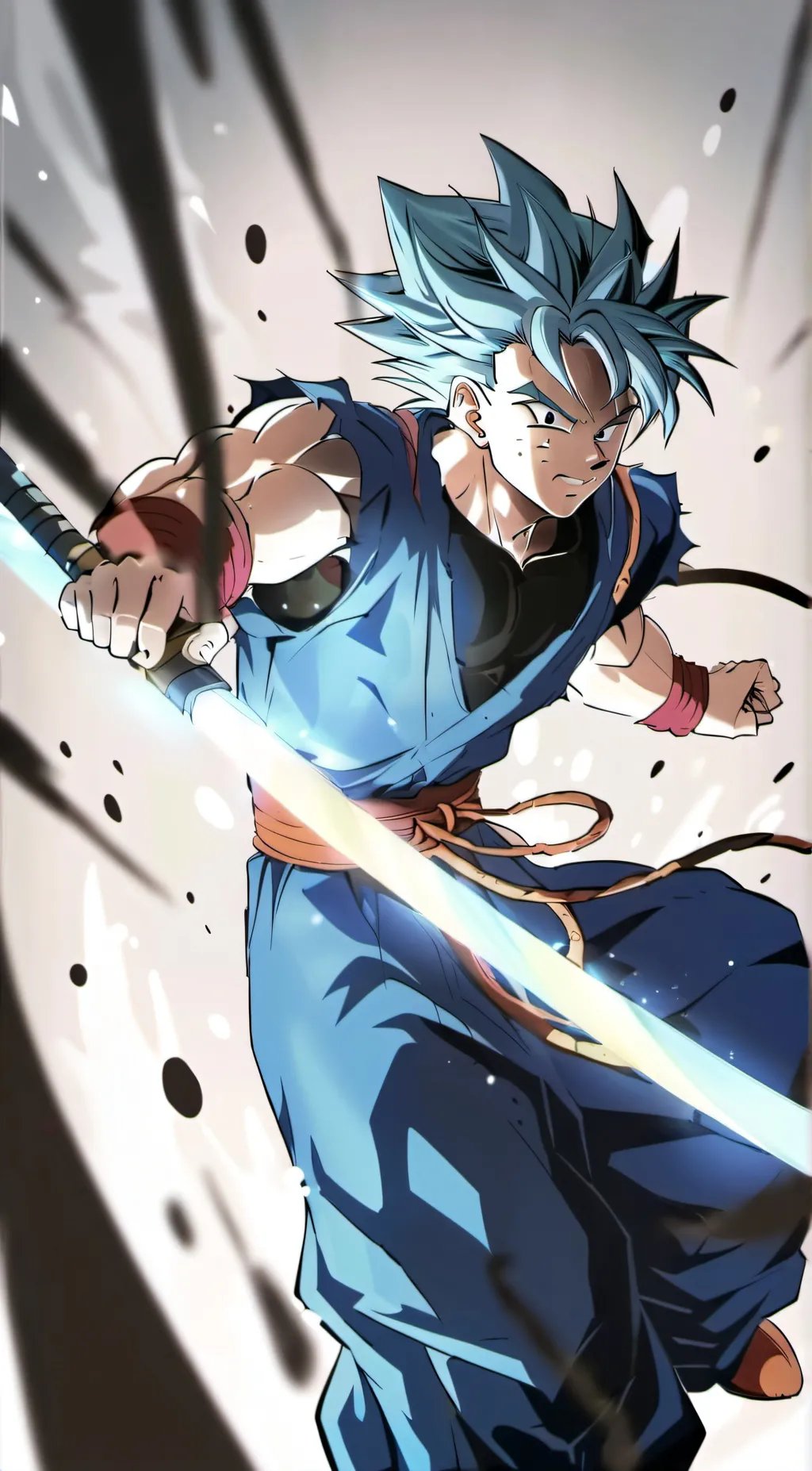 ai character: Vegito background
