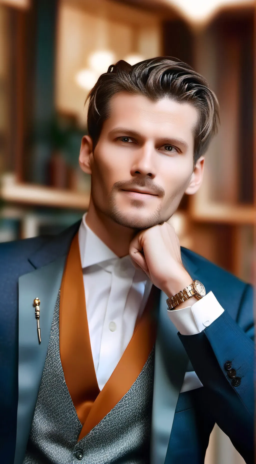 ai character: james raider background