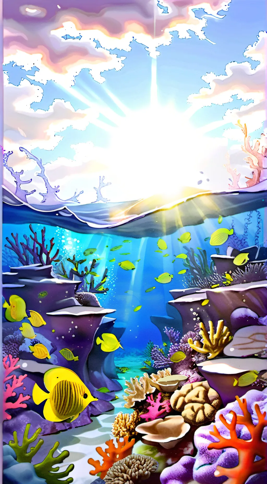 ai character: Siren Sun background