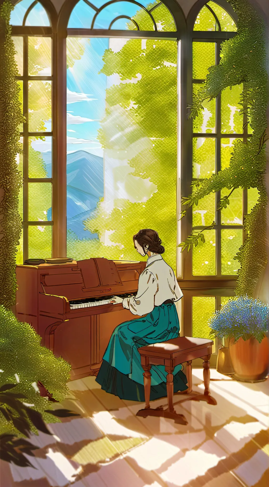 ai character: song guesser!!! background