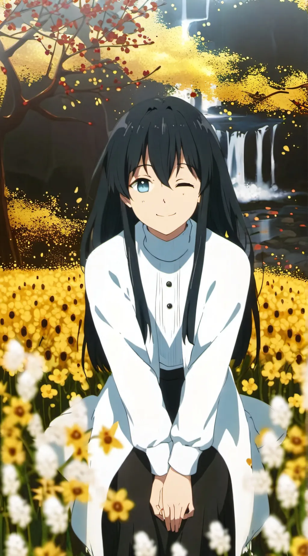 ai character: Muichiro  background