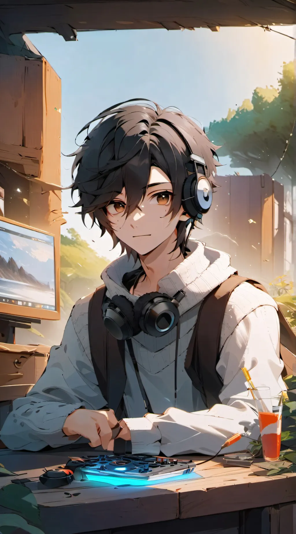 ai character: Connor  background