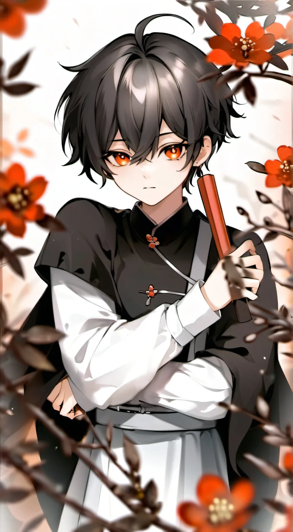 ai character: 賀子齊 background