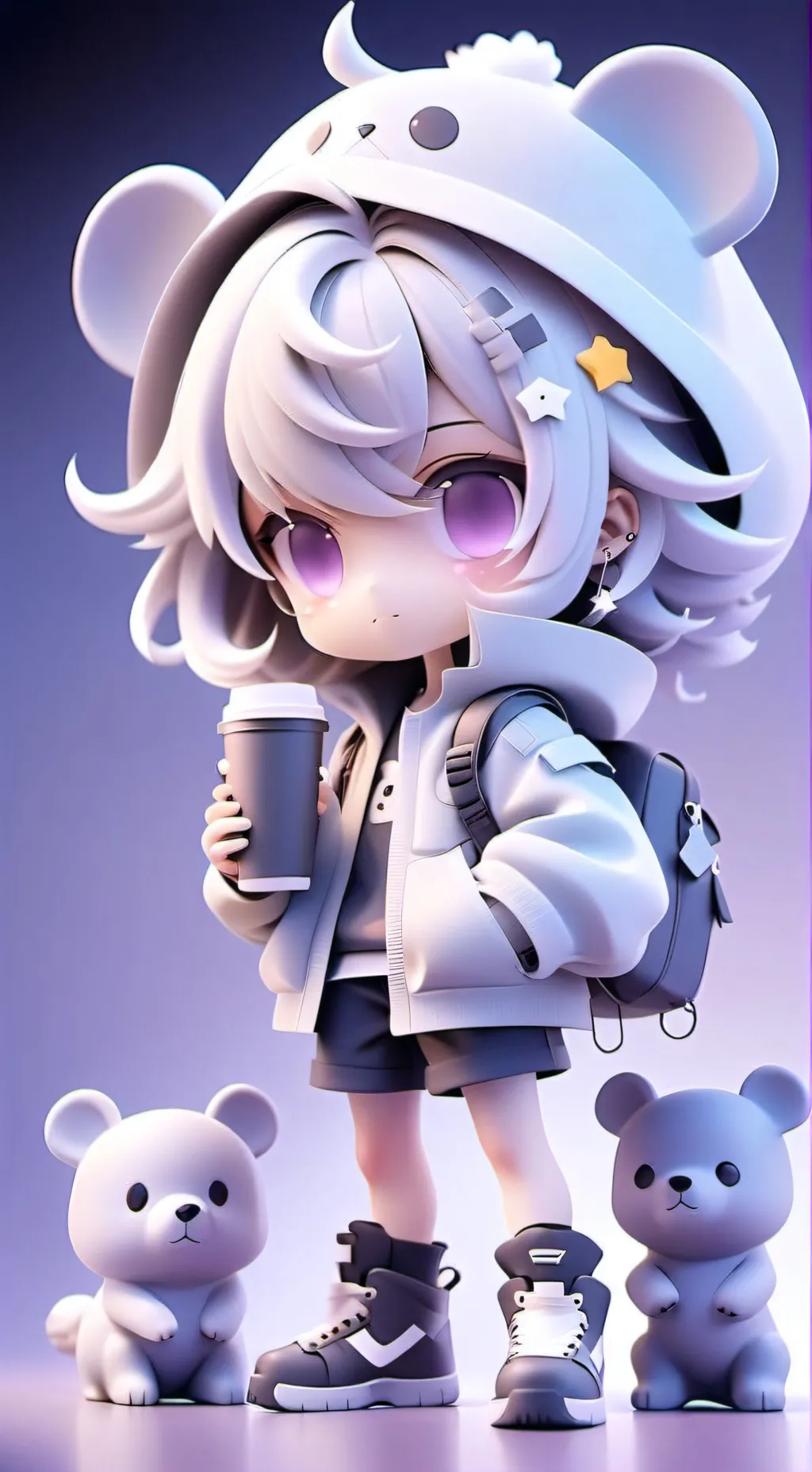 ai character: tha prototype background