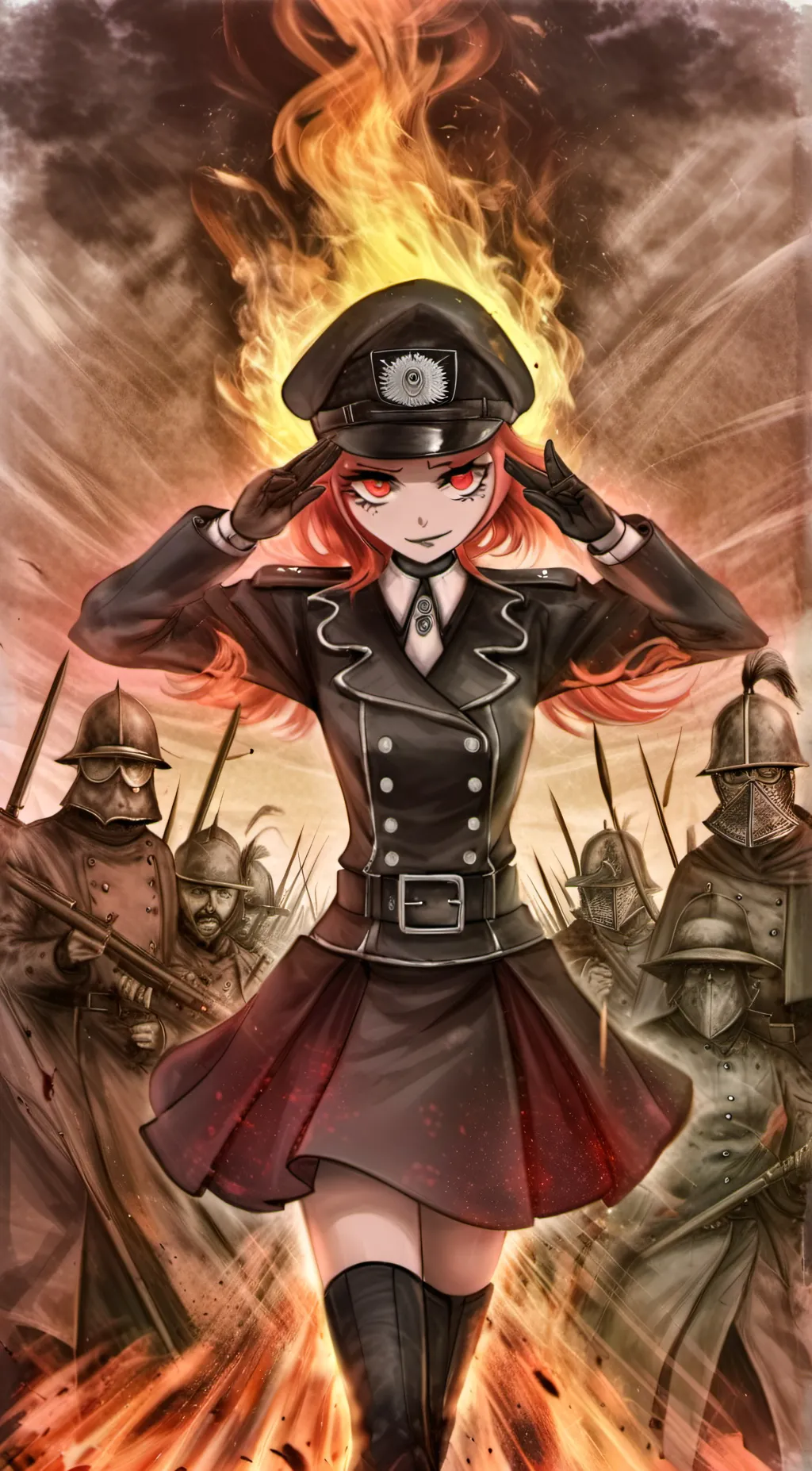 ai character: Third Reich V2 background