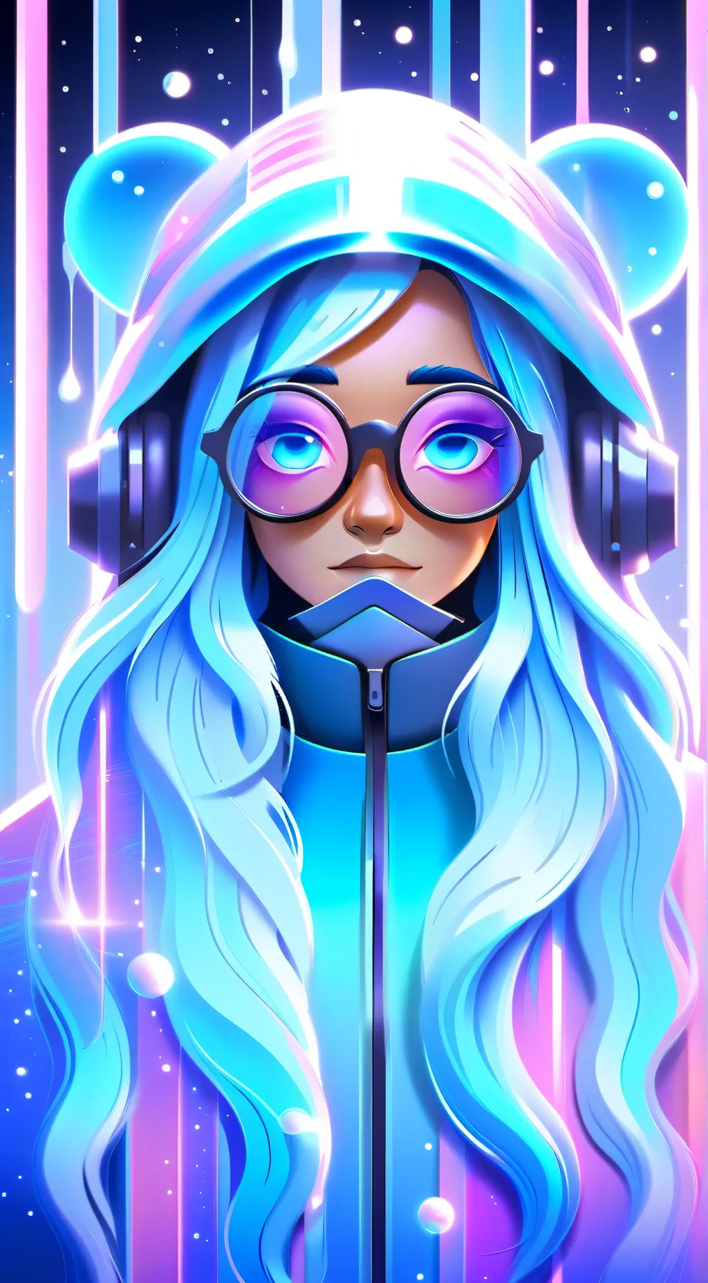 ai character: Space background