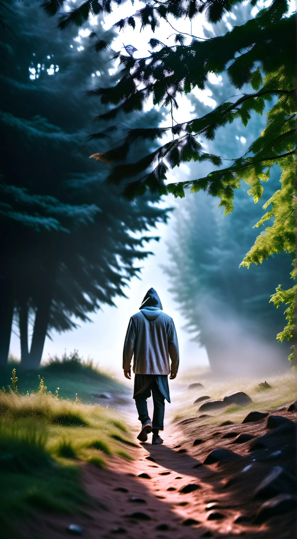 ai character: Mysterious Man background