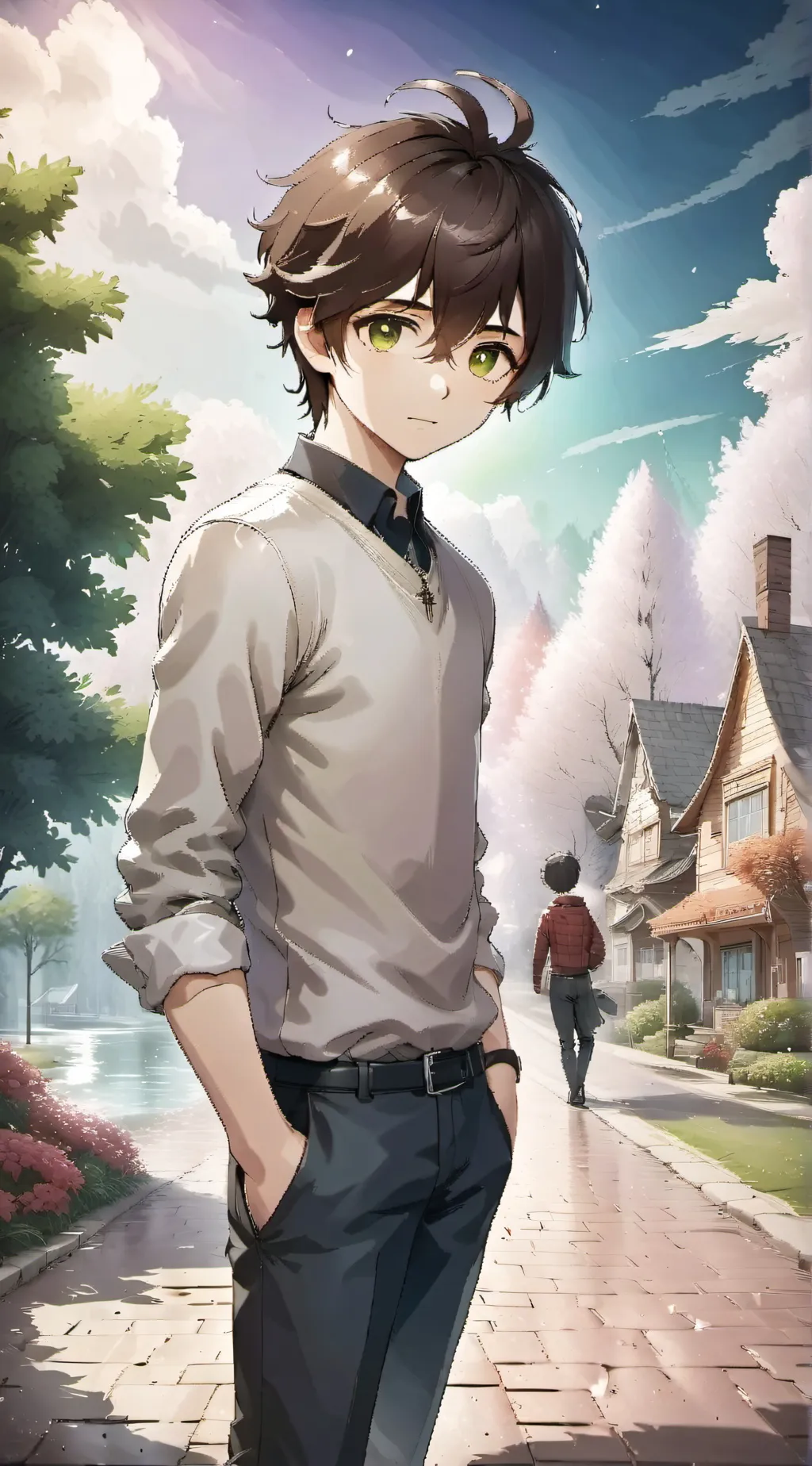 ai character: Maxie background