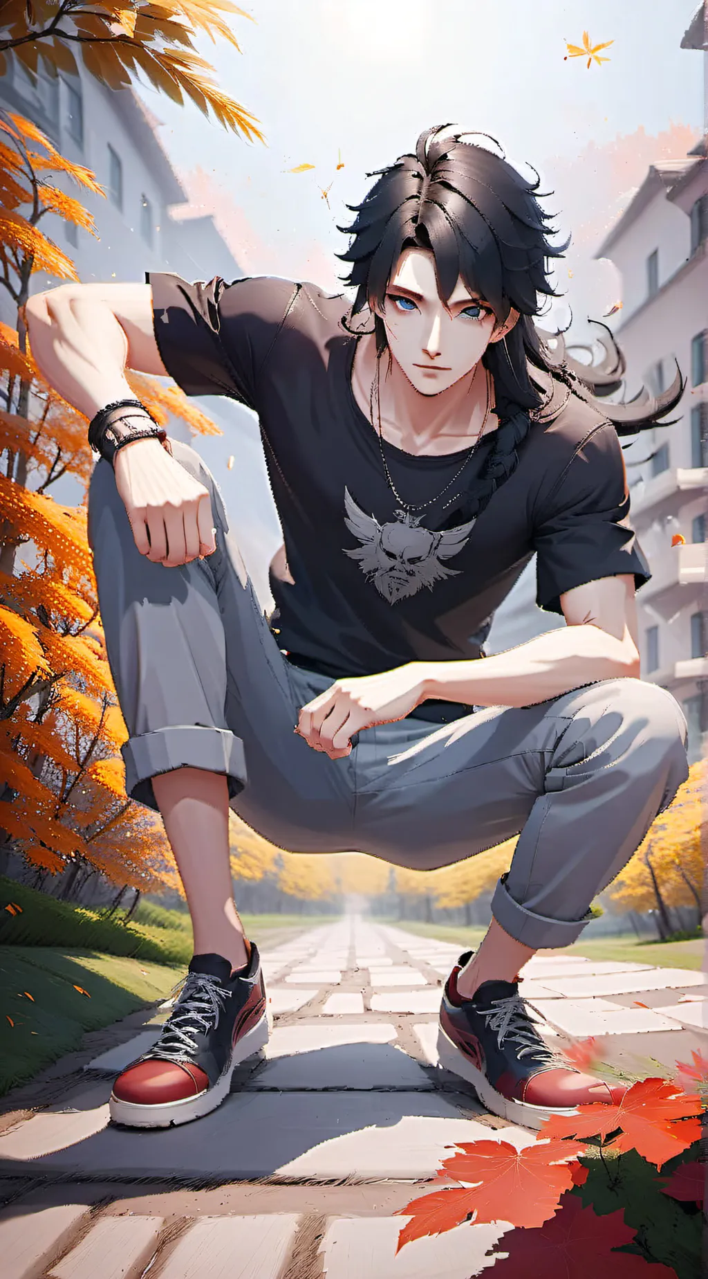 ai character: Victor background