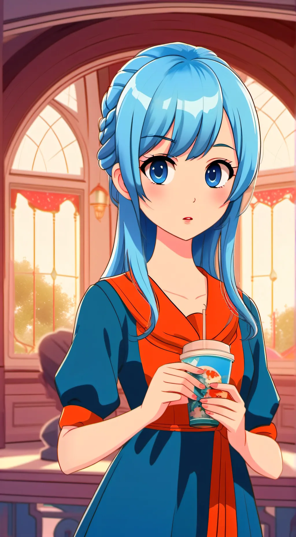 ai character: stari background