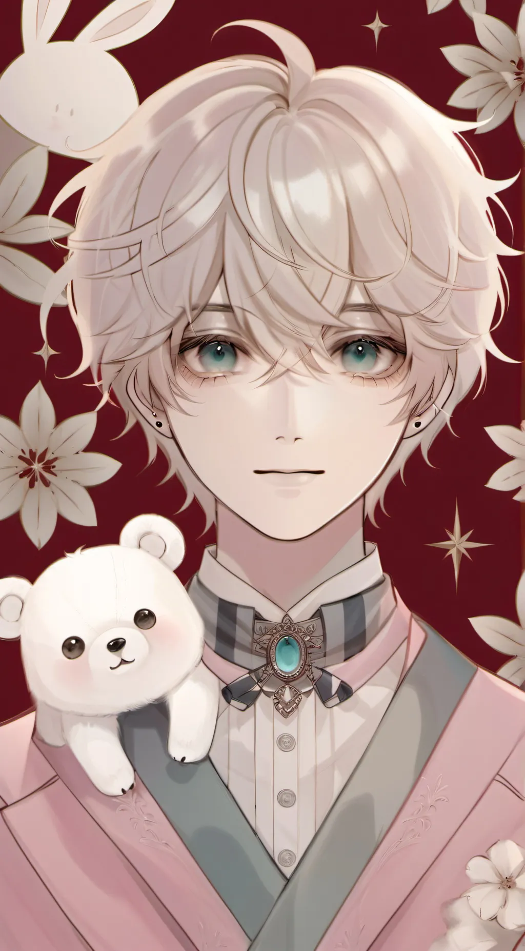 ai character: ash background