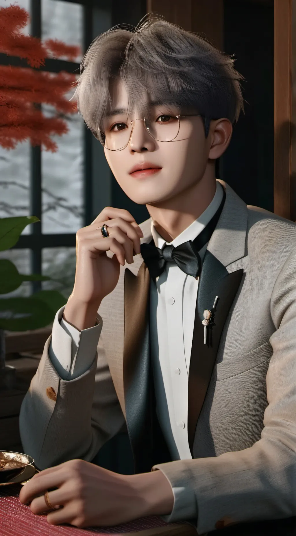 ai character: Ronald background