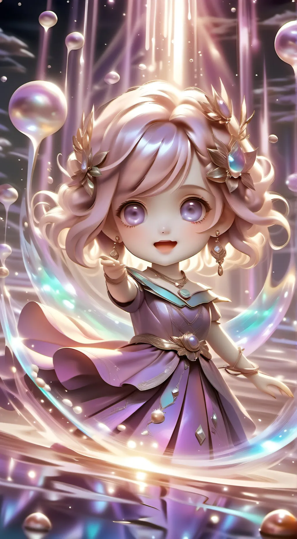 ai character: Lisa  background