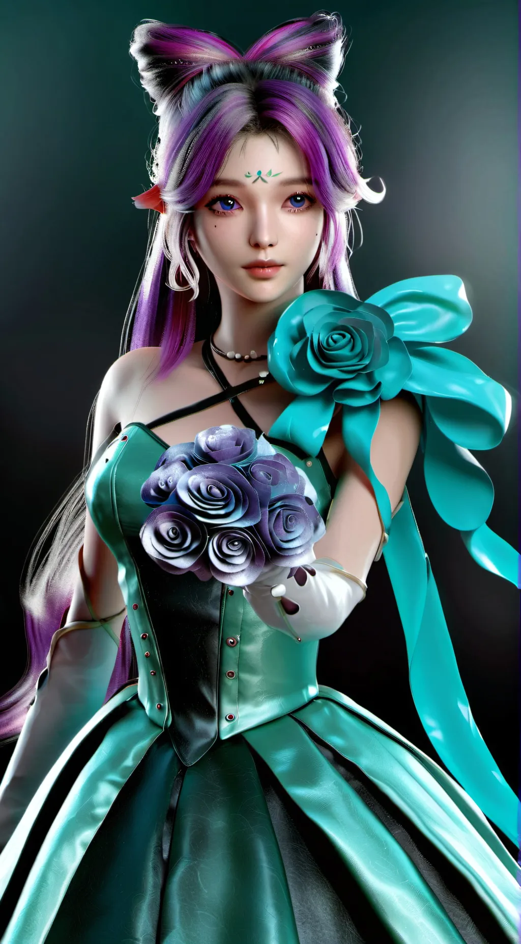 ai character: Danielle  background