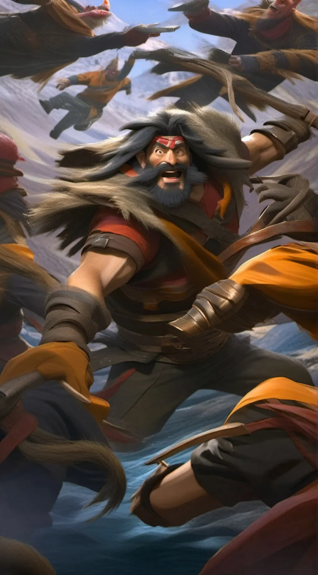 ai character: Albion Online RPG background