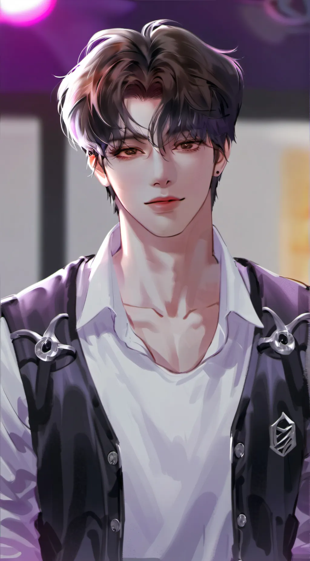 ai character: ✩ Miles ✩ background