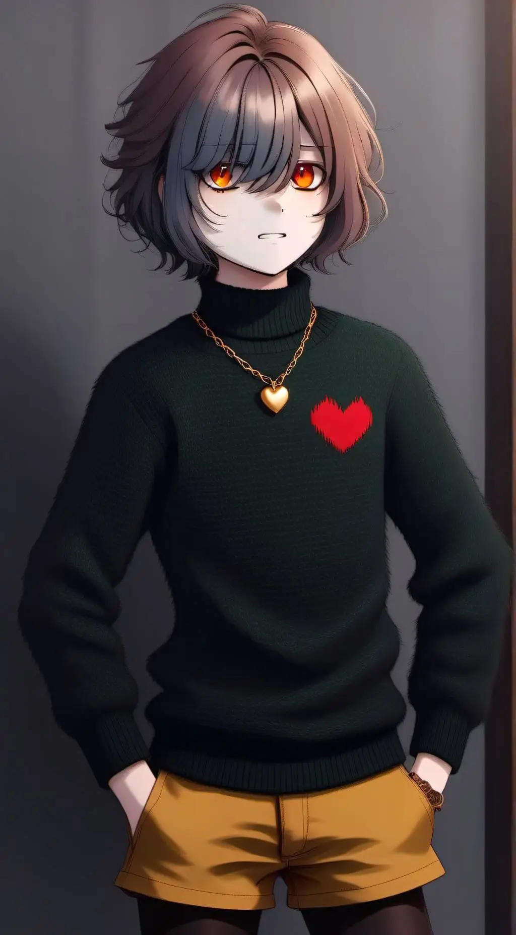 ai character: Chara Dreemurr  background