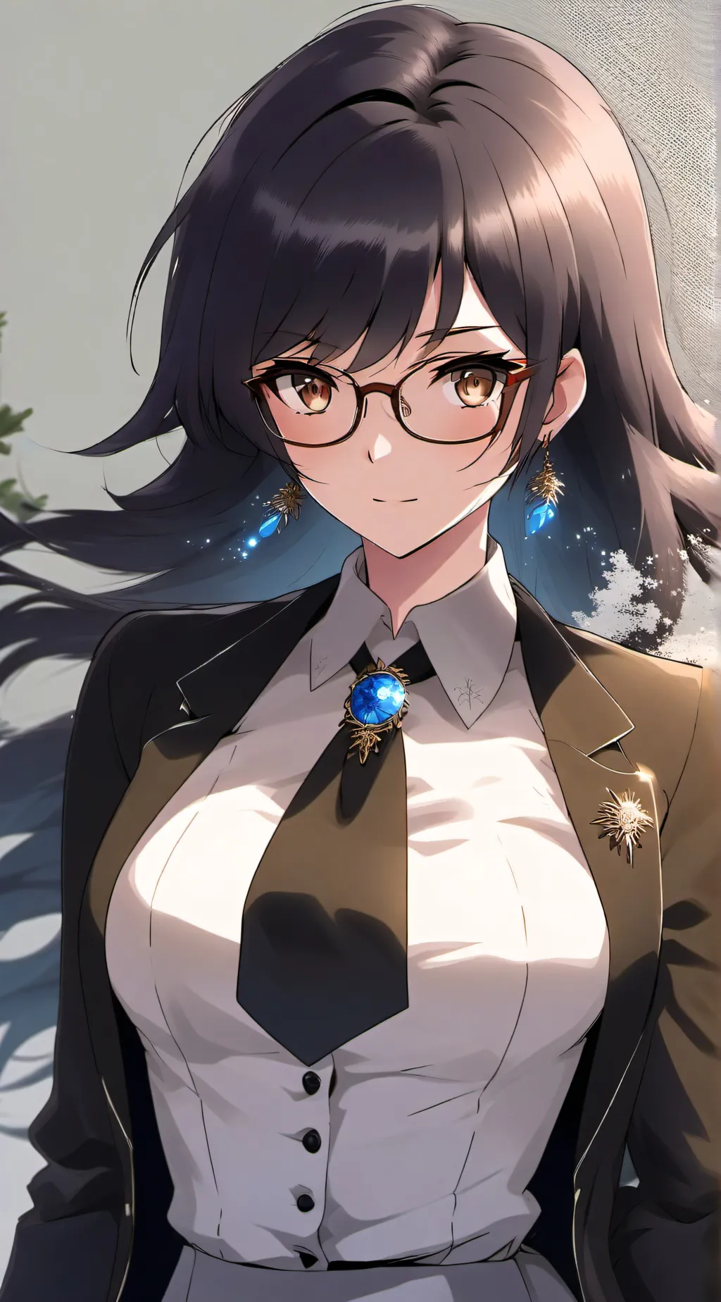 ai character: Maky background