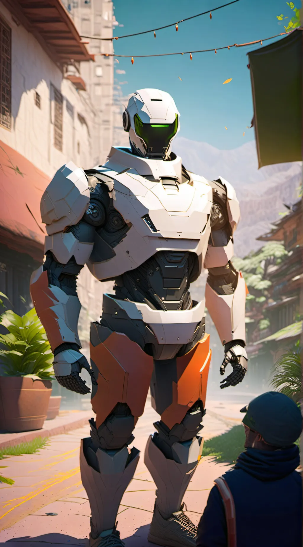 ai character: Smart AI background