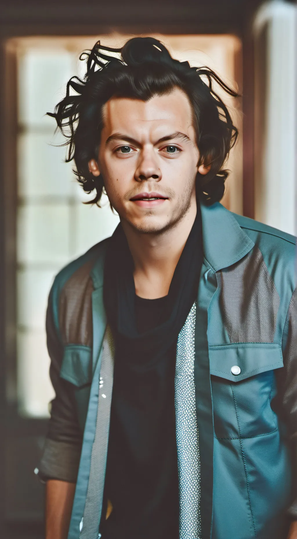 ai character: Harry Styles background