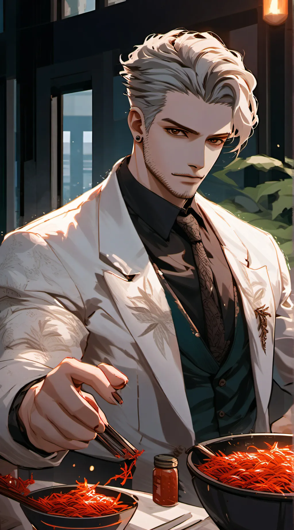 ai character: Gabriel  background