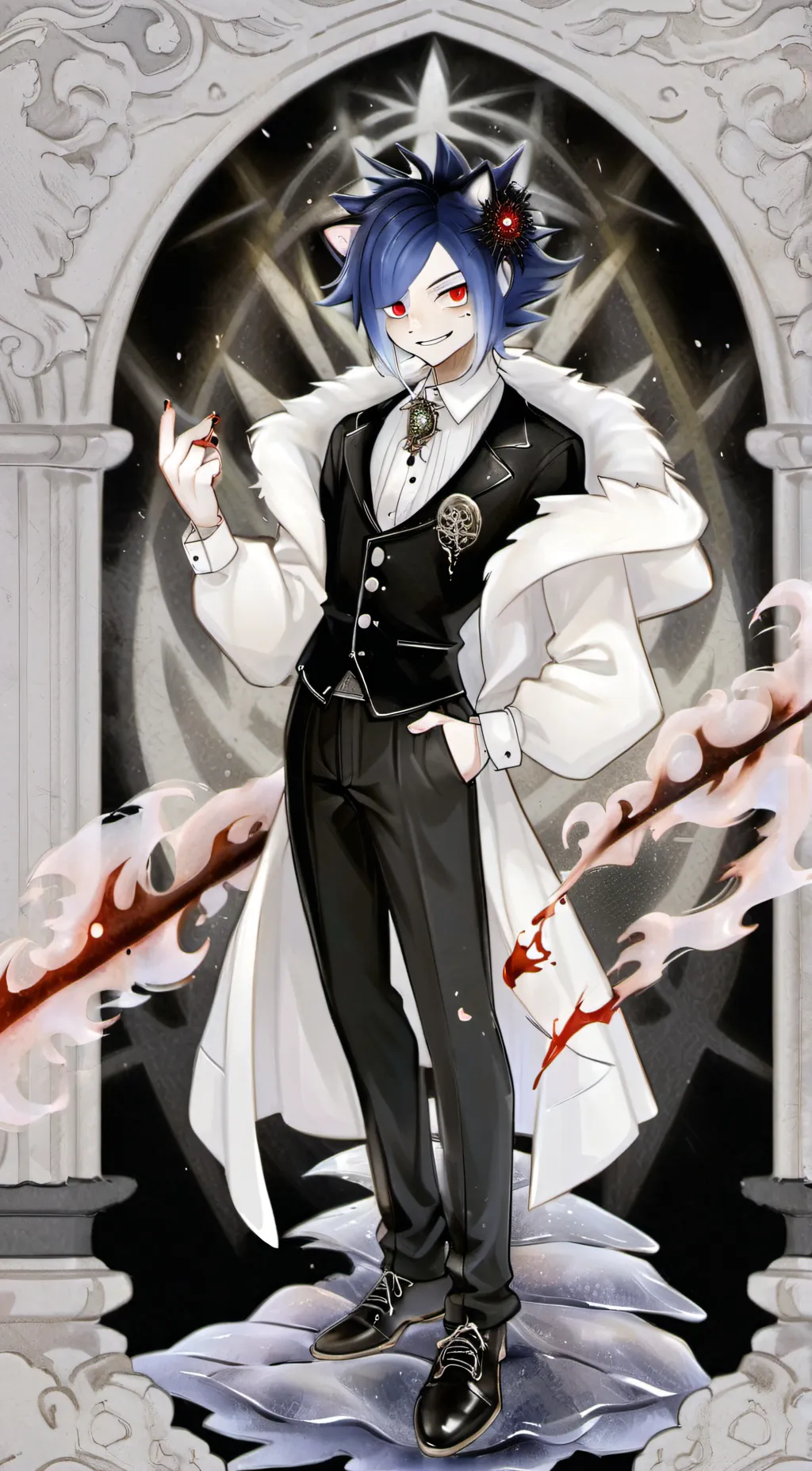 ai character: Sonic.exe background