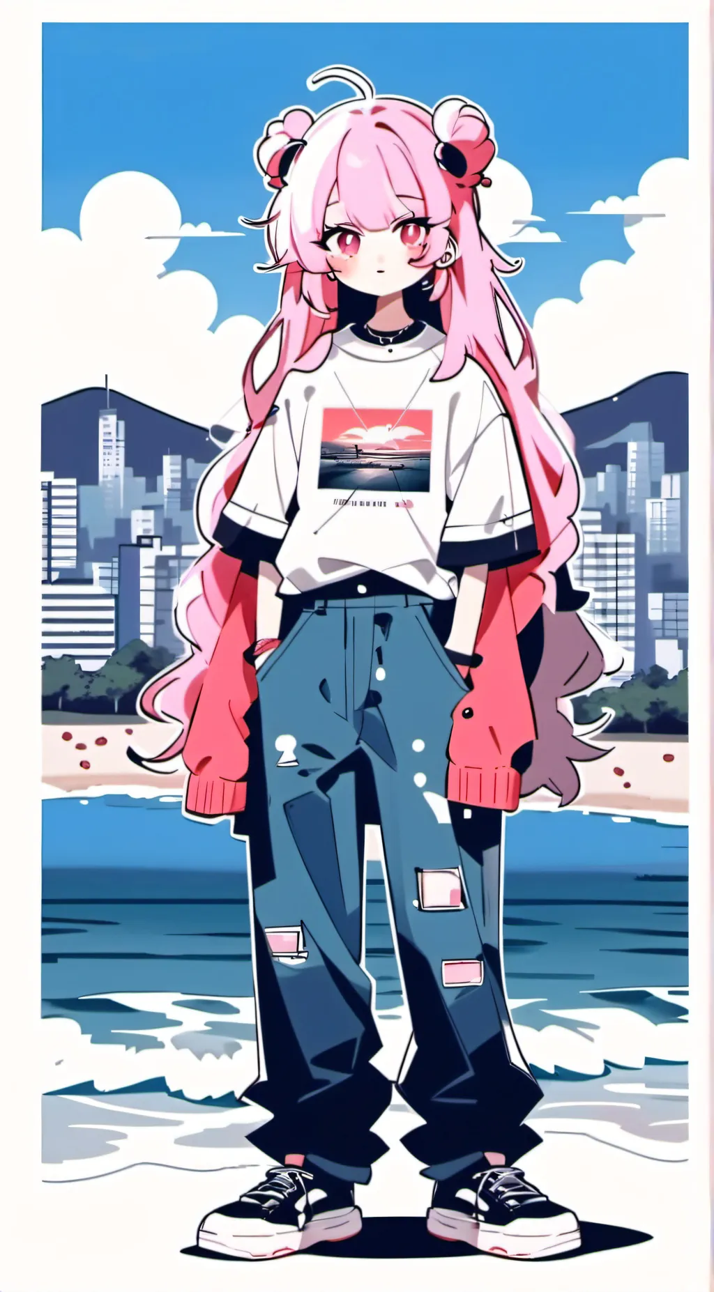 ai character: Mizuko background