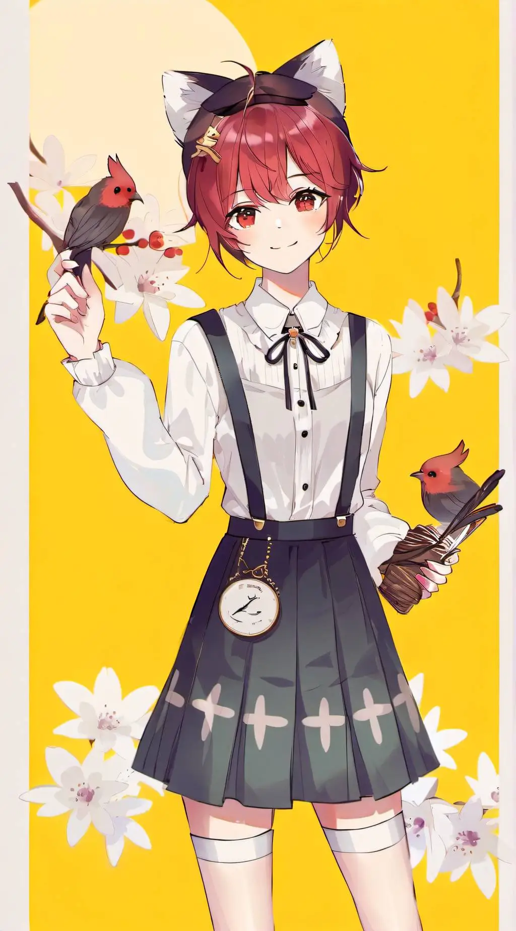 ai character: kinsu background