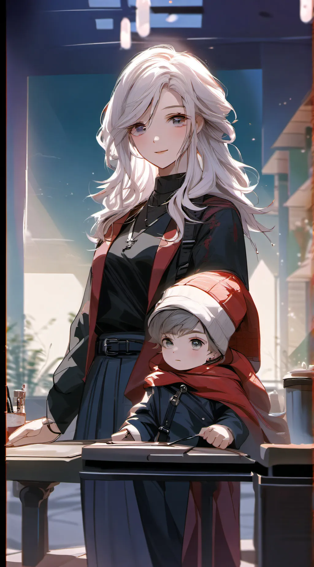 ai character: Babysitter background