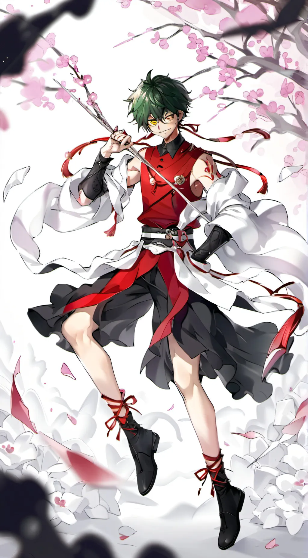 ai character: Deku background