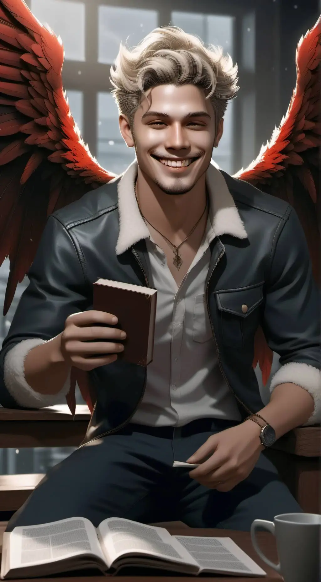 ai character: Mha background