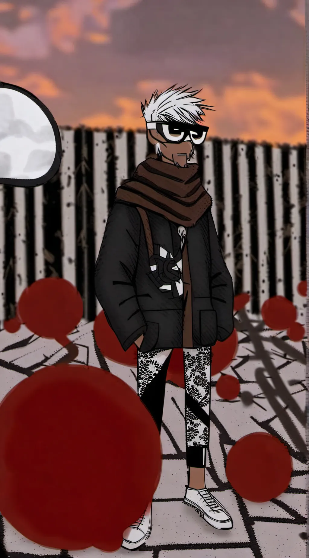 ai character: striker  background