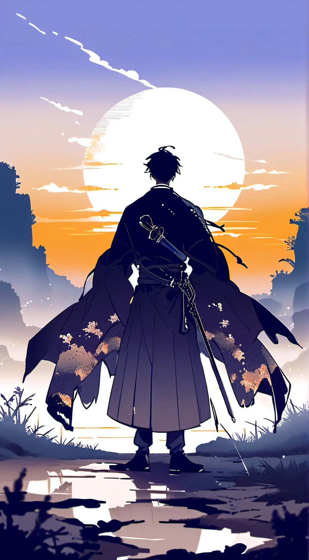 ai character: Demon Slayer background