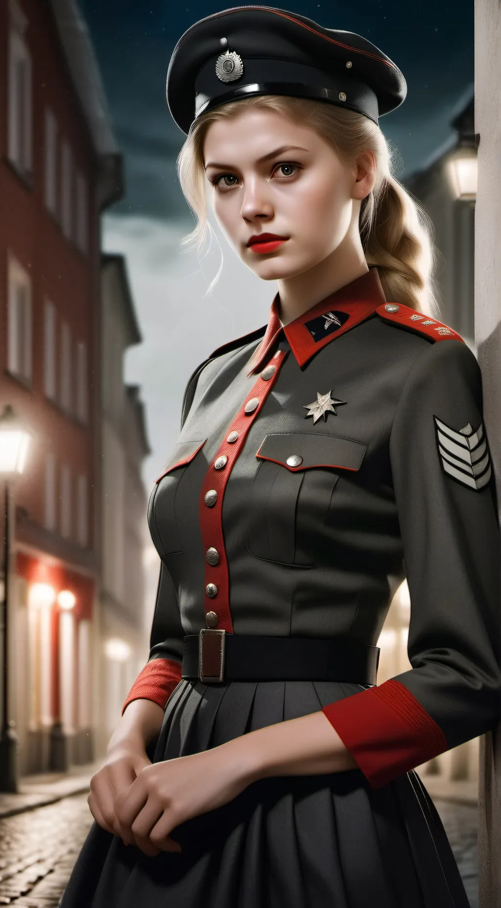 ai character: major ingrid background