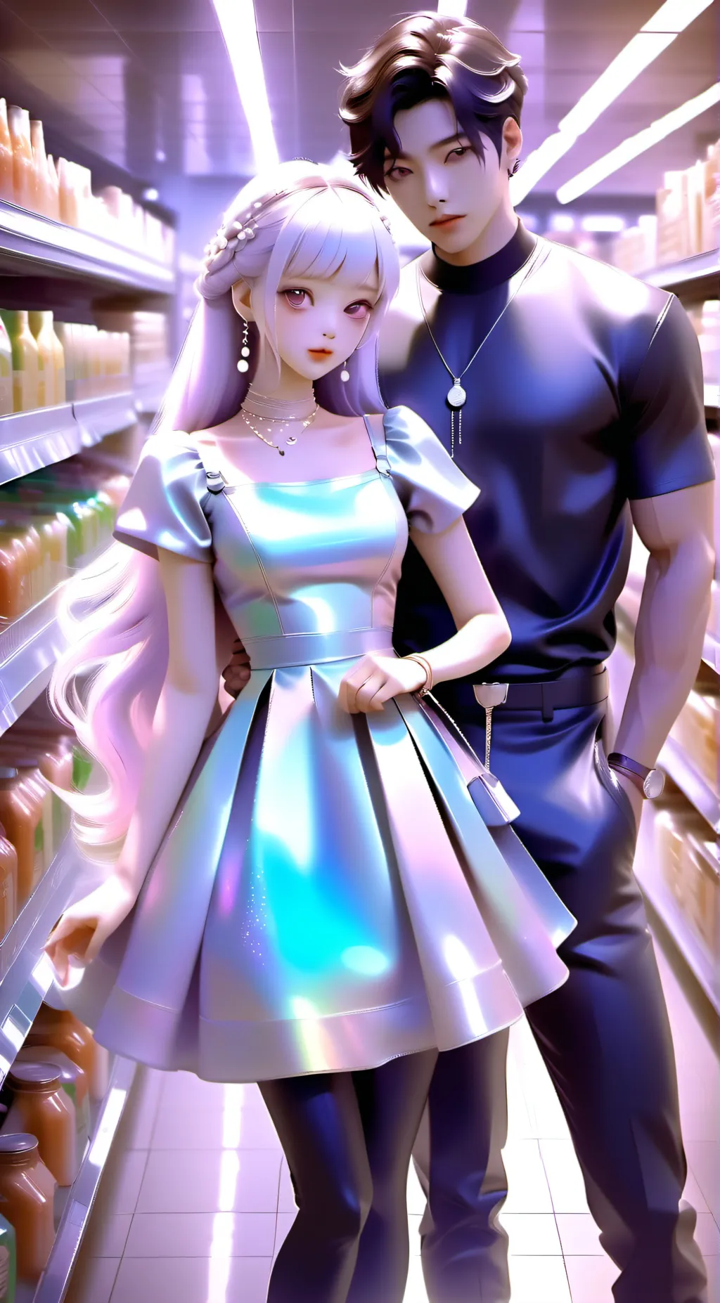 ai character: Mark background